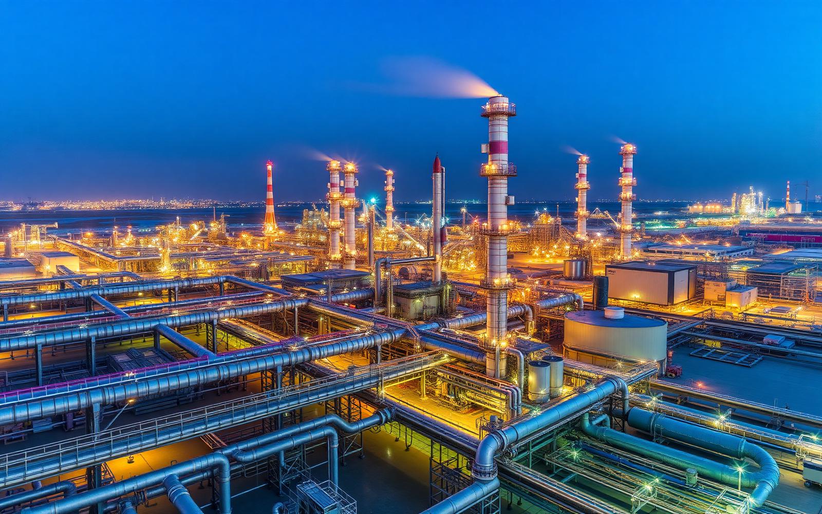 Industrial refinery Al Jubail